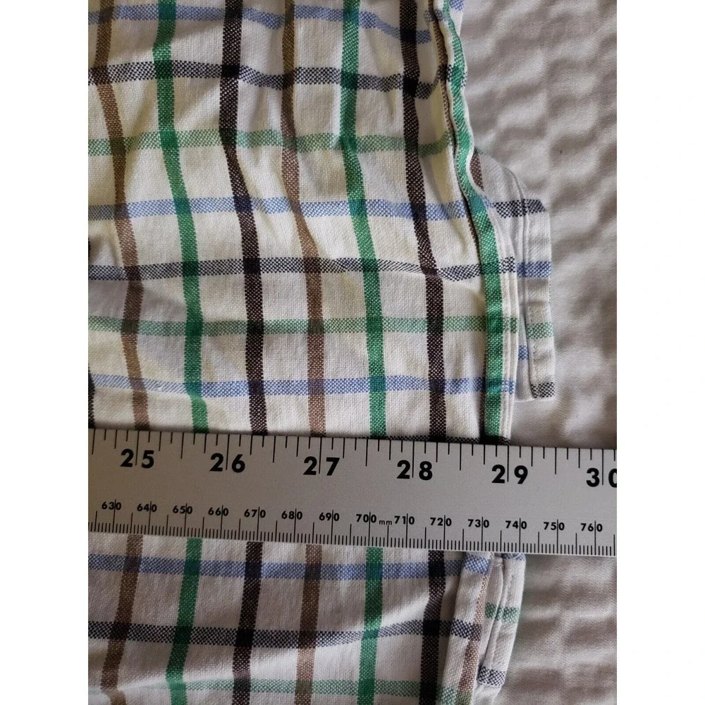 Daniel Cremieux Colorful Plaid Striped‎ Mens Size XL Button Down Long Sleeve